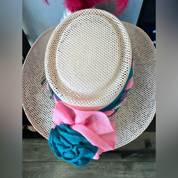 Vintage Woven Embellished Braid Hat - Picture 8 of 12